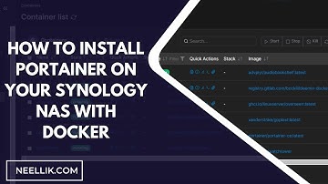How to Install Portainer on Your Synology NAS with Docker
