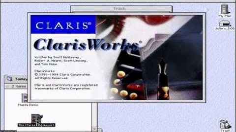 Mac OS 8 (code name Copland) Demos