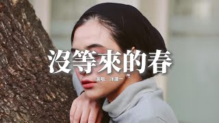 洋瀾一 - 沒等來的春『熬過冬的我們，卻沒能等來春，那記憶中的吻 變成臉上的淚痕，相逢離別聚散 半點不由人。』【動態歌詞MV】