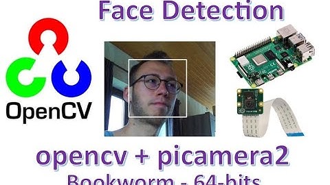 Raspberry BookWorm - Real-Time Face Dectection (haar cascades classifier)
