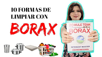 ¿El bórax dañará mi lavadora?