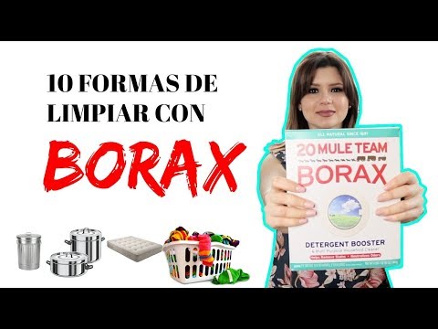 BORAX 10 FORMAS DE USARLO EN CASA | LIMPIEZA NATURAL | PRODUCTOS DE LIMPIEZA
