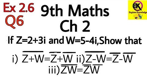 Class 9 maths - Ex 2.6 - Q 6 part i to iii - Real and complex numbers