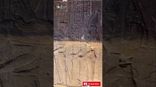 Ancient Egyptian Relief Carving of God Isis @Philae Temple #ancient #relief #carving #philae #temple