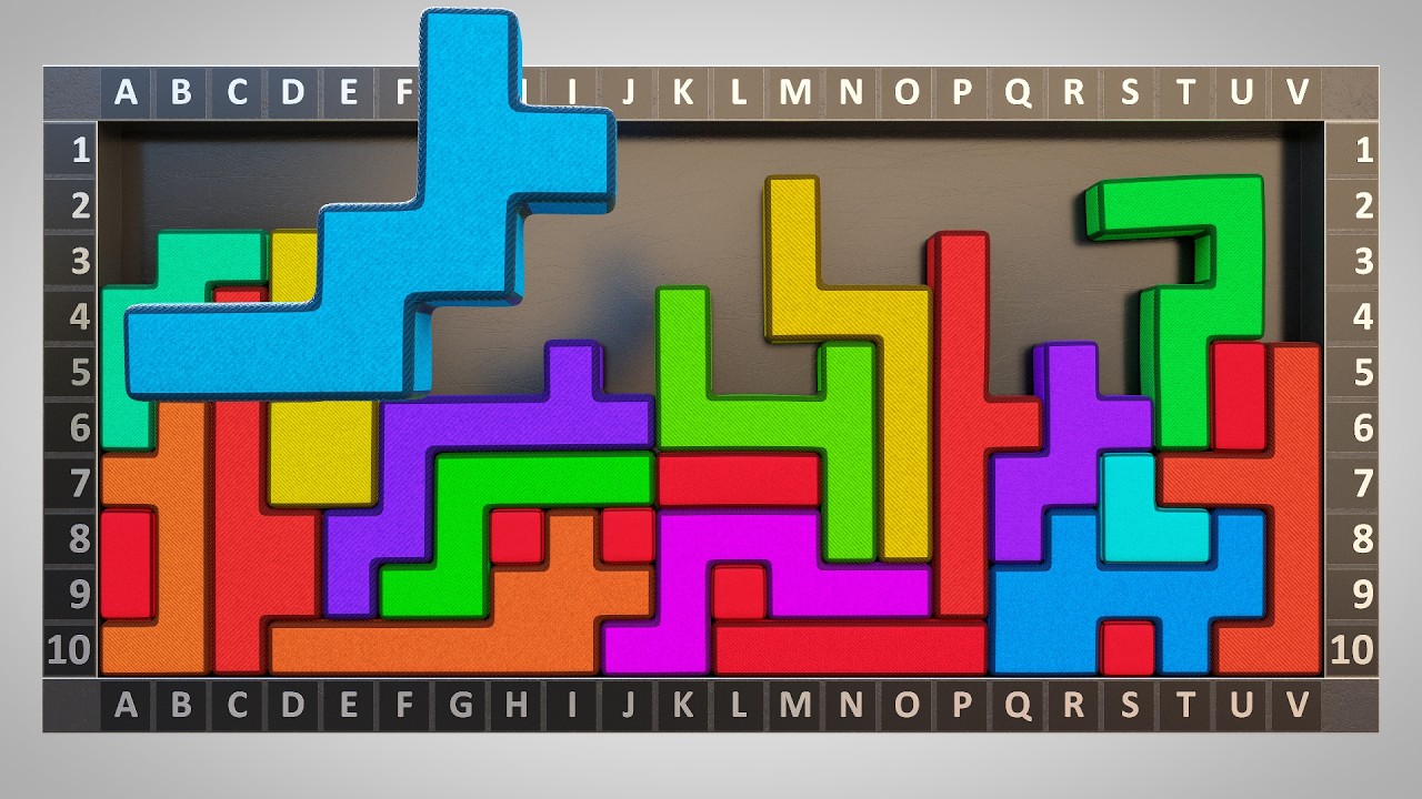Softbody Polyominoes V001 – Playing with Shapes ❤️ C4D4U | TEST