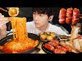 MUKBANG | 집밥! 직접 만든 간장 계란 레시피 & 진라면 소세지 버섯구이 파김치 먹방 | RECIPE KOREAN HOME FOOD