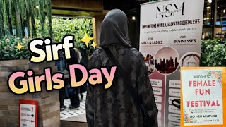 Download Lagu Aaj Sirf Girls Day Tha 🧕 | Female Fun Festival Day in My Life at Mirdif Sports Society MP3