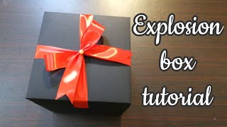 Part 2 Explosion Box Making|how to make explosion box