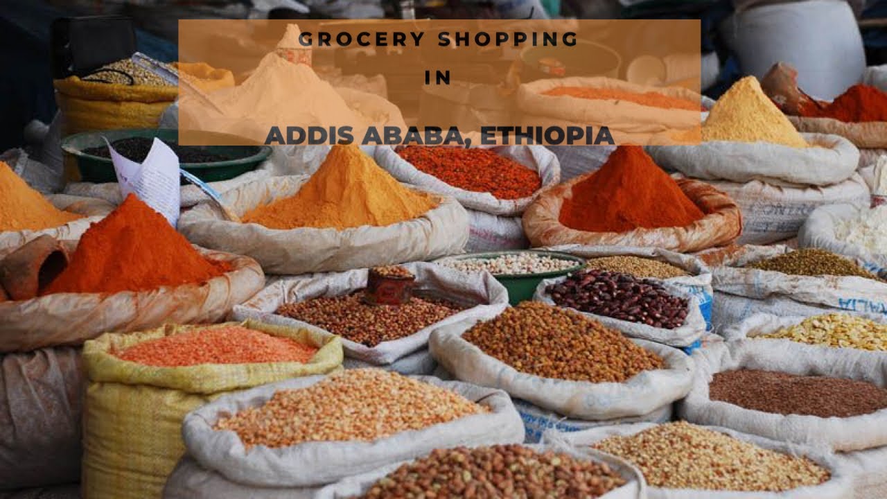 Daily Living costs in Ethiopia Grocery Shopping Open market 