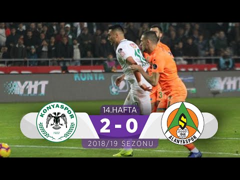 Konyaspor (2-0) Aytemiz Alanyaspor | 14. Hafta - 2018/19