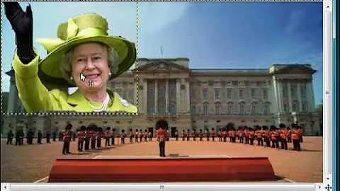 How2 cut and paste an image with GIMP