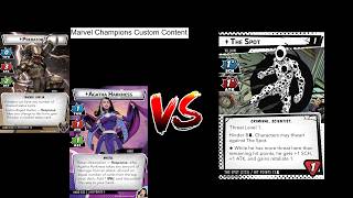 CAS Marvel Champions Custom Content Spot VS Agatha and Predator