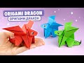 Оригами Дракон из бумаги | Origami Paper Dragon