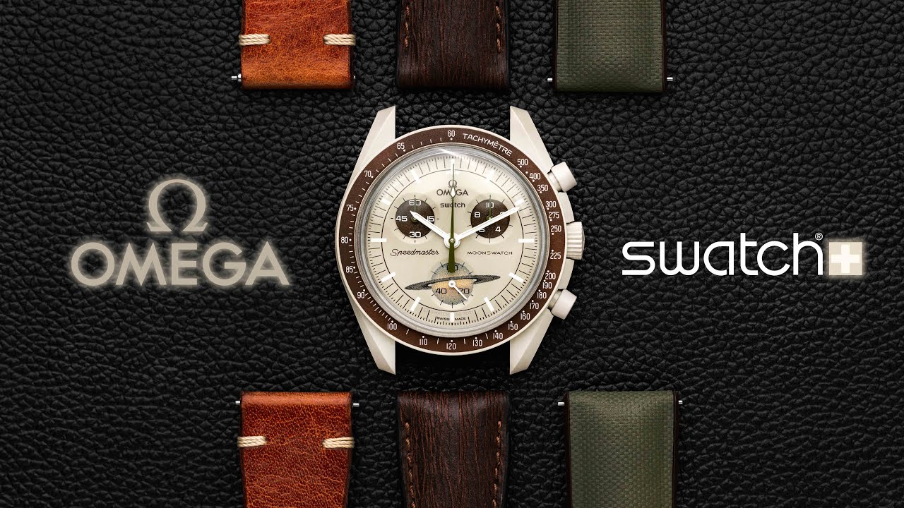 BEST Straps for MOONSWATCH Saturn   OMEGA x SWATCH