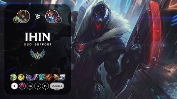 Jhin Support vs Heimerdinger - KR Challenger Patch 12.23