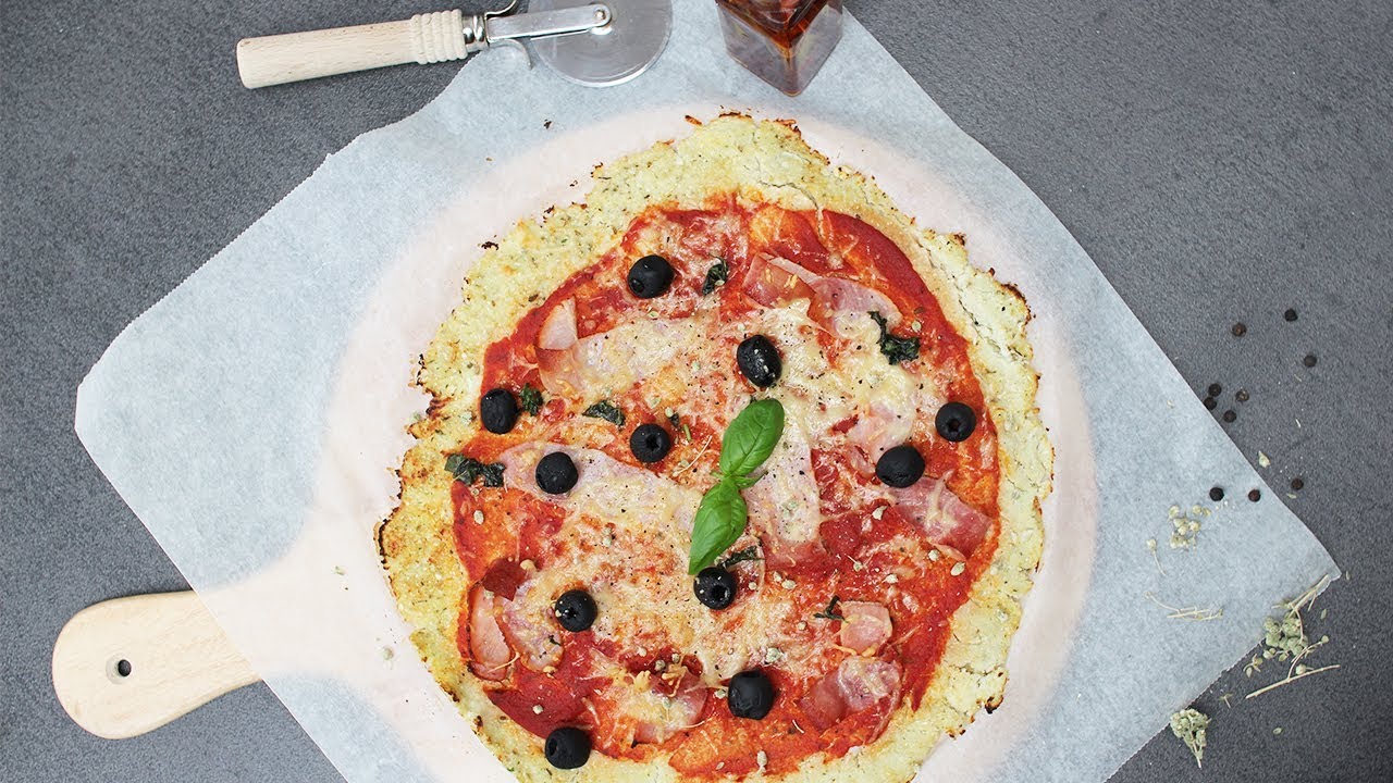 Pizza De Chou Fleur Une Recette Sans Gluten Youtube