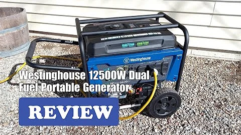 Review: Westinghouse 12500 Watt Dual Fuel Home Backup Portable Generator 2024