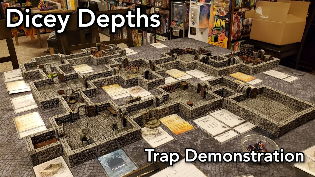 Dicey Depths: Incorporating Traps into Tabletop Roleplaying Games - YouTube