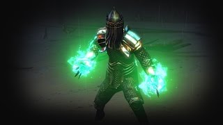 Path of Exile - Ghostflame Herald of Ash Skill Effect Path of Exile - Ghostflame Herald of Ash Skill Effect