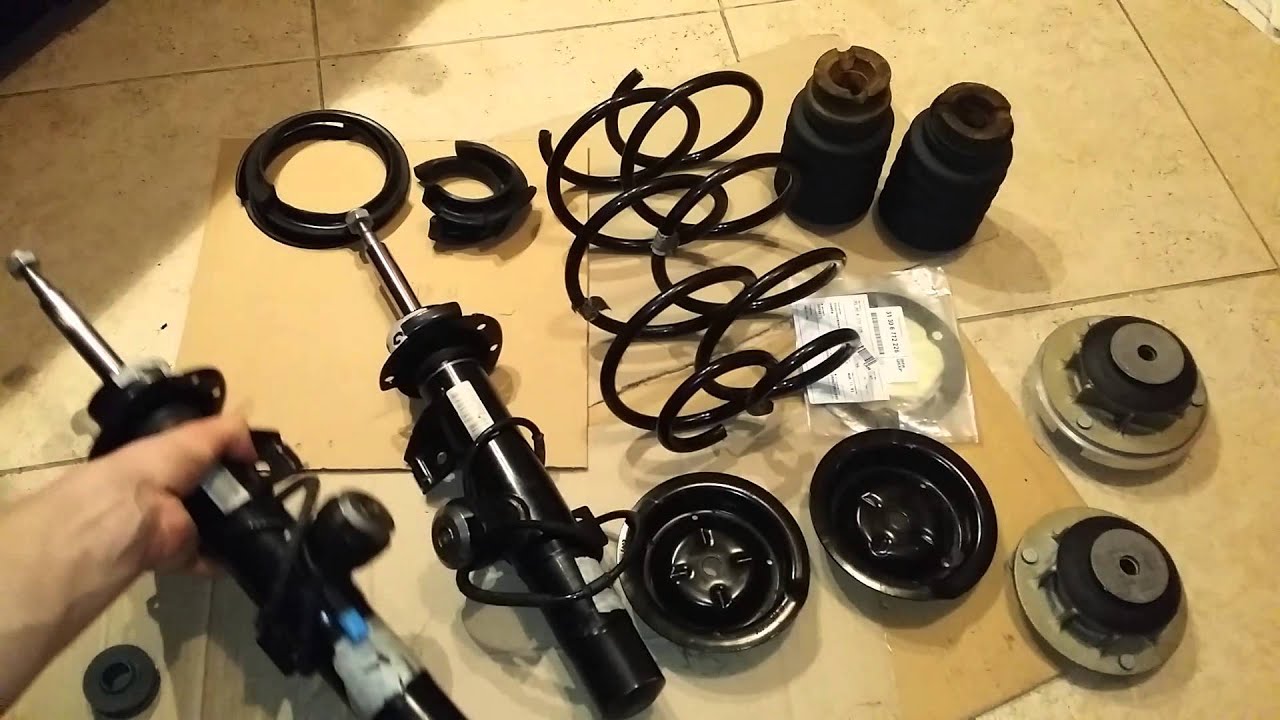 BMW Z4 E89 Front struts rebuilt YouTube
