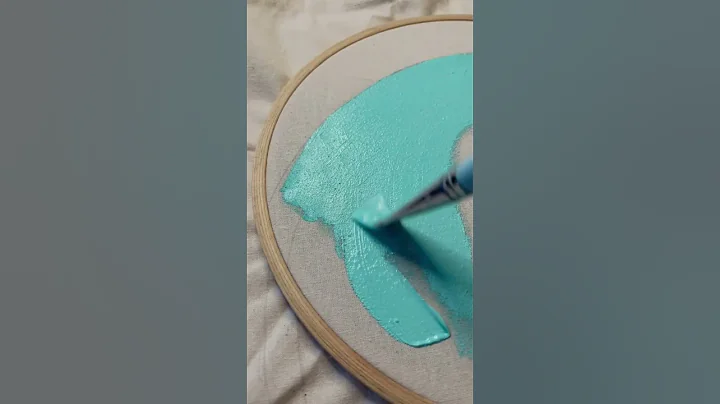 Painting on tote bag #youtubeshorts #ytshorts #shorts #short #shortvideo #diy #totebag