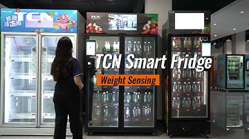 Unleash Convenience: TCN Smart Fridge Vending Machine 2024#vendingmachine #smartcooler