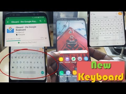 How to change the Keyboard Galaxy S8