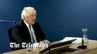 video: Johnson tells Covid Inquiry he never said he wanted to ‘let it rip’