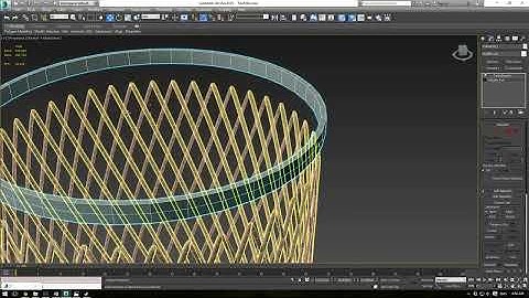 3ds Max Tutorial - Office Trash Bin