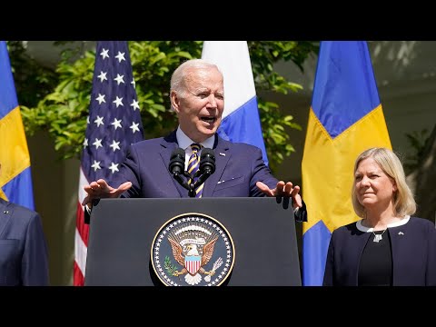Download Biden: USA ger sitt fulla stöd till Sverige och Finland | TV4Nyheterna | TV4 & TV4 Play