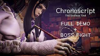 Chronoscript: The Endless End: FULL DEMO + BOSS FIGHT (No Commentary)