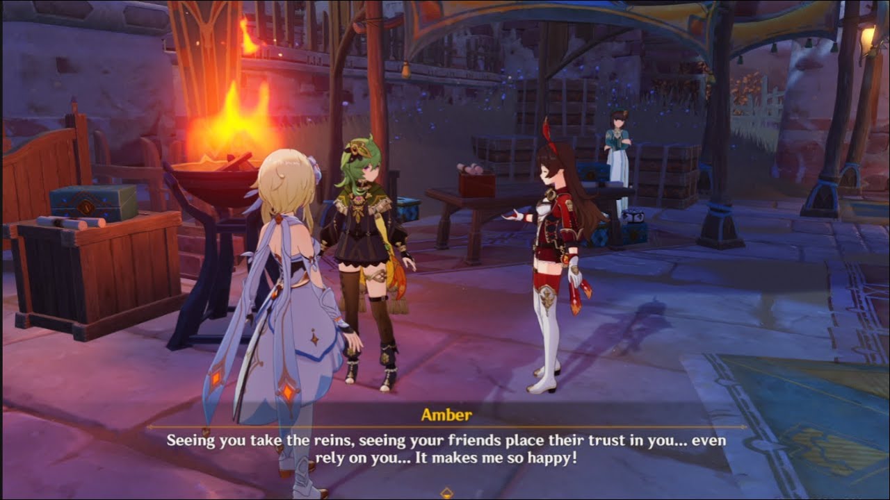 Amber and Collei's Scouting Buddy Collab! Genshin Impact: Fieldwise Center