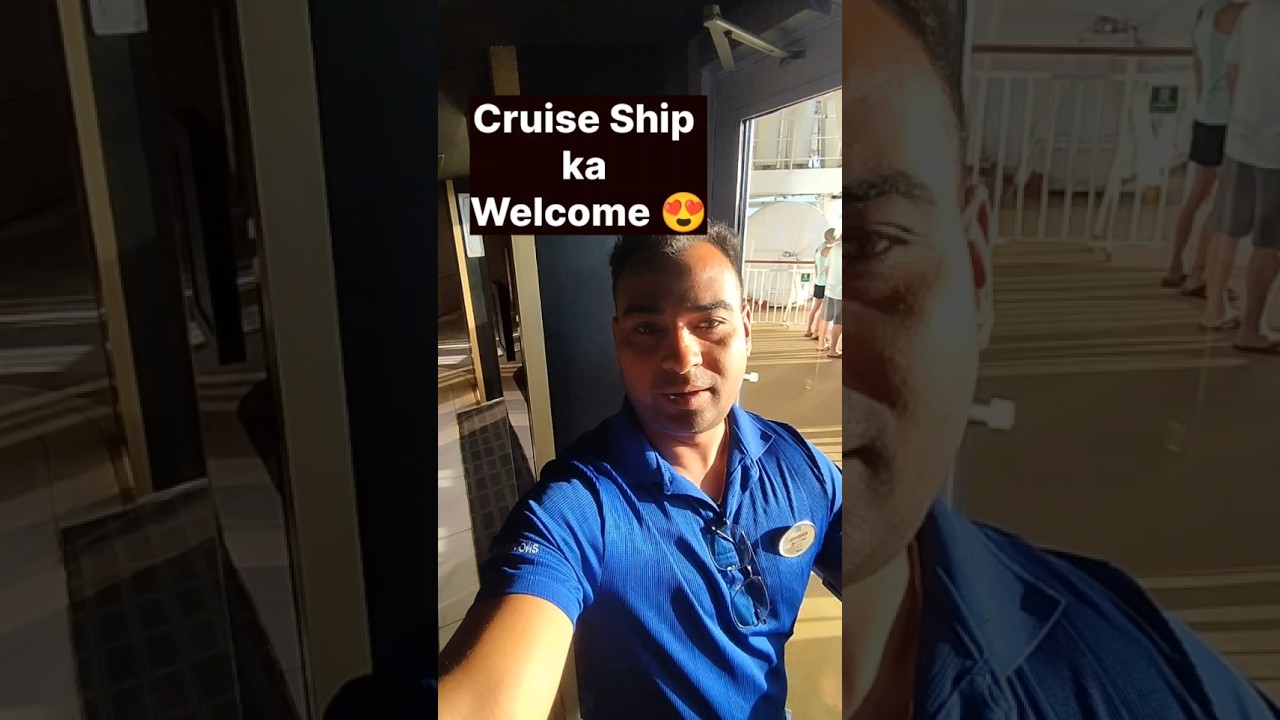 how island people welcome the cruise ship and passengers ... #travel #cruiselife #ytshorts #yt