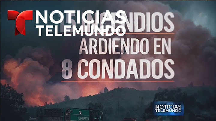 Devastador incendio hace estragos en California | Noticiero | Noticias Telemundo