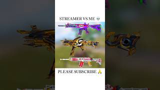 STREAMER VS ME 💀@Hulkthegaming #bgmi #shorts