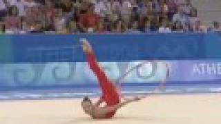 Rhythmic Gymnastics elements Flexibility and Wave