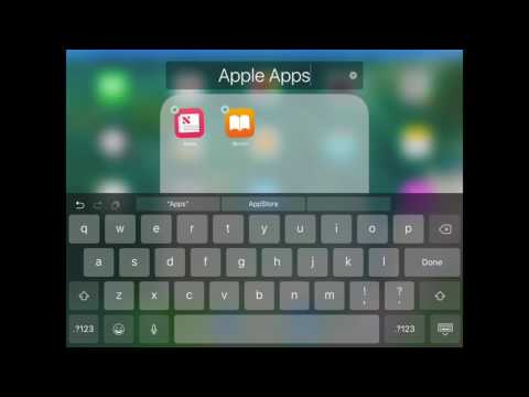 Cara membuat folder pada iPad atau iPhone