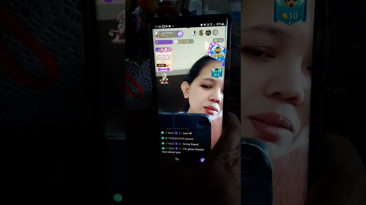 How to send bullet messages in Bigo live App?