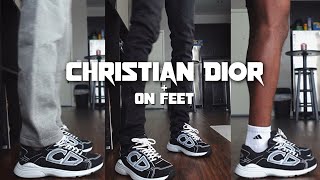 Christian Dior B30 Black & White   ON FEET REVIEW | Uashoe Review 🔥🔥