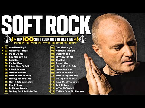 Phil Collins, Lionel Richie, Bee Gees, Eric Clapton, Air Supply - Soft Rock Ballads 70s 80s 90s