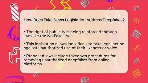 How Does Fake News Legislation Address Deepfakes? - Everyday-Networking