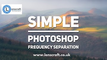 Simple Frequency Separation Tool for Photoshop