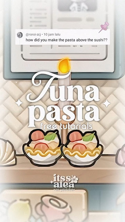 𐔌. 🍝 TUTORIAL TUNA PASTA | AVATAR WORLD.ᐟ🥩 ⊹ #tocaboca  #shorts #avatarworld