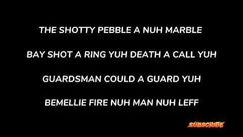 #Jahshii, Bounty Killer (Lyrics Video)