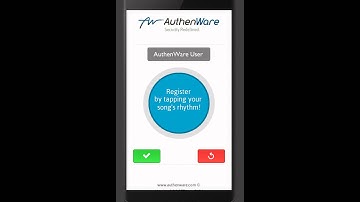 AuthenWare Tune Tapping Demo