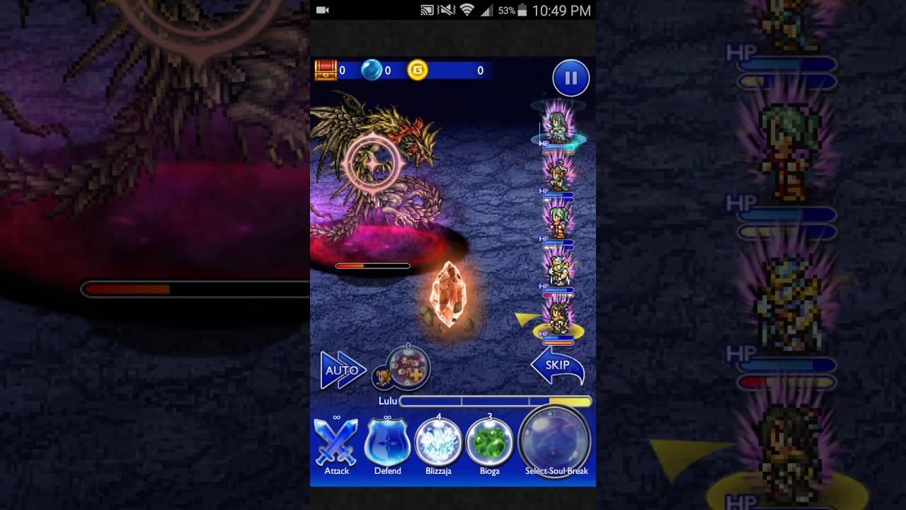 FFRK Kaiser Dragon Abyss Mastery