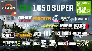 GTX 1650 SUPER Test in 30 Games in 2021