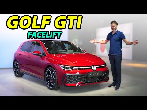 VW Golf GTI facelift unveiled - REVIEW 2024