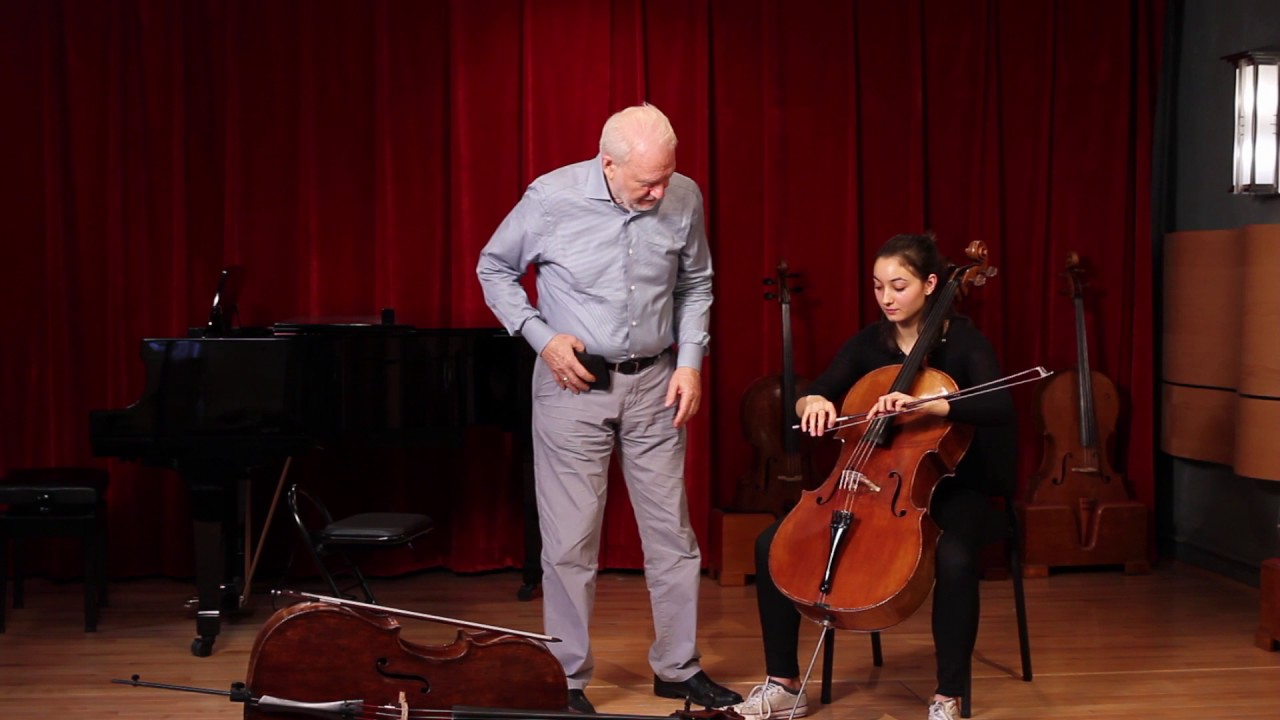 Tschaikovsky Rococo: Var. #1 & 2 (Bow) with Paul Katz