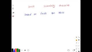 Which statement BEST describes scientific theories? A. Scientific theories attempt to explain an en…